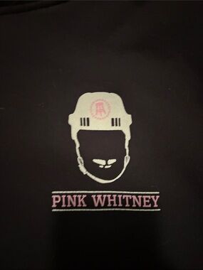 Pink Whitney Black Graphic Sweater